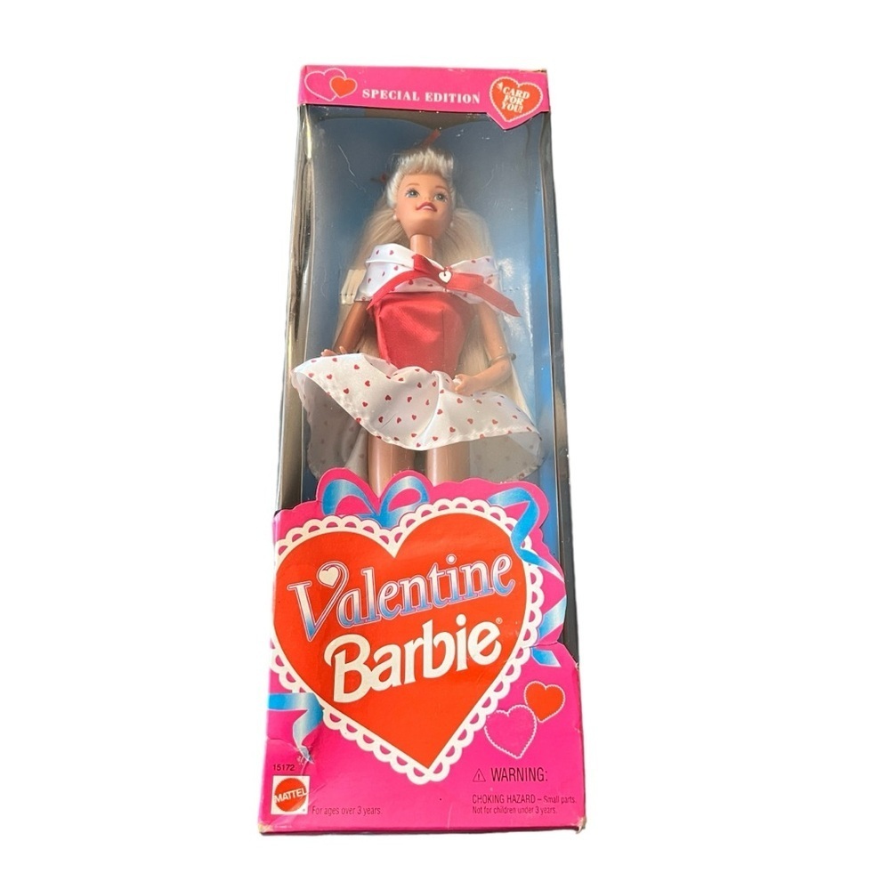 Vintage 1995 Special Edition Valentine Barbie NIB